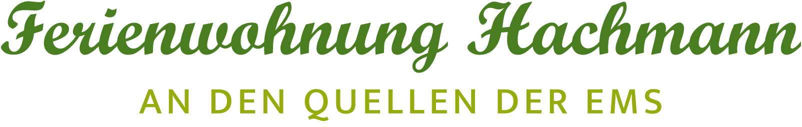 Ferienwohnung Hachmann